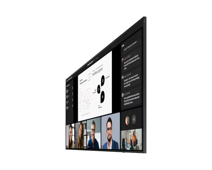 Samsung QPDX-5K 105 Inch slim profile side view